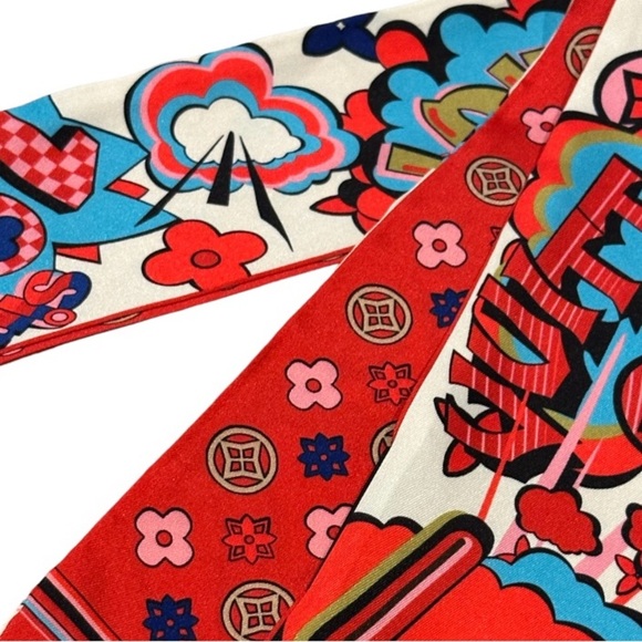 None Accessories - LV Style Graffiti Bandeau